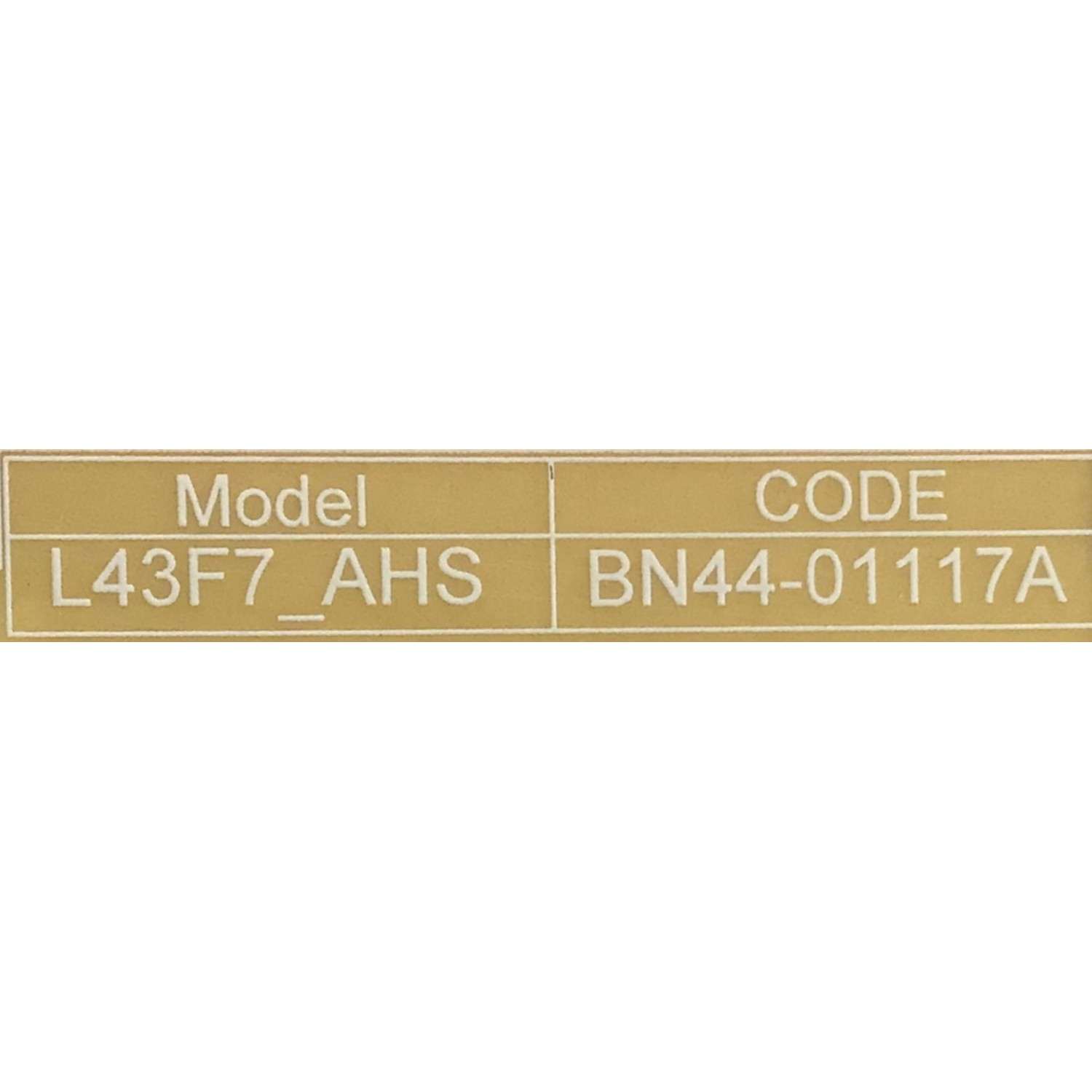 FUENTE DE PODER PARA TV SAMSUNG QLED / NUMERO DE PARTE BN4401117A / L43F7_AHS / BN44-01117A / PANEL CY-QA043HHAV1H / DISPLAY T430QVN03.J / BN96-52434A / BN9452434A / MODELOS QN43LS03 / QN43LS03AAFXZA AA01 / QN43LS03ADFXZA AA01 - Imagen 2